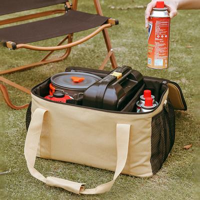 Gas Tank Canister Storage Bag Oxford Cloth Gas Stove Canister Pot Carry Bags Versatile Wear Resistant for Cassette Furnace