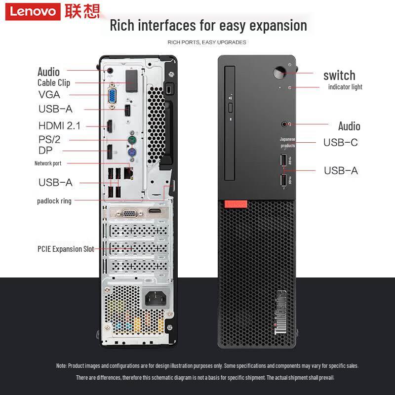 Lenovo ThinkCentre K70 Commercial Desktop PC (CN version)