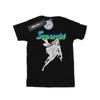 DC Comics Mens Supergirl Mono Action Pose T-Shirt