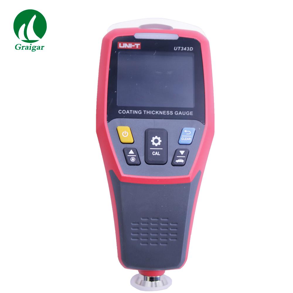 UNI-T UT343D Digital Coating Thickness Gauge Car Painting Thickness Tester Range 0~1250um 0~1250um