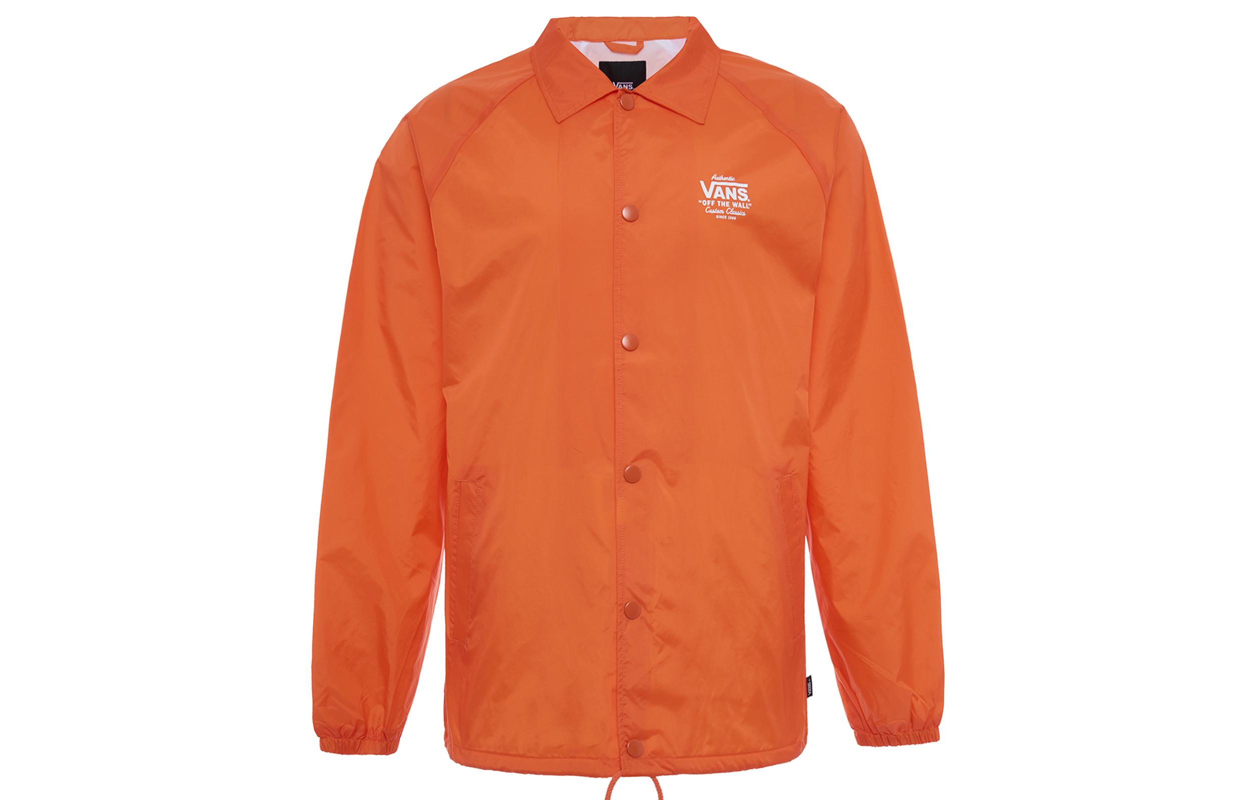 Vans Jackets Unisex Orange Lapel Moderate Other VN0002MUFLM XS