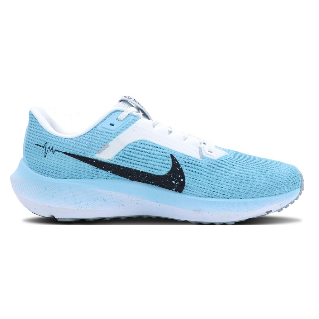 Nike Air Zoom Pegasus 40 Mesh Cushioning Slip Resistant Abrasion Resistant Low top Casual Running Shoes Men's Blue DV3853-102(Team147-)