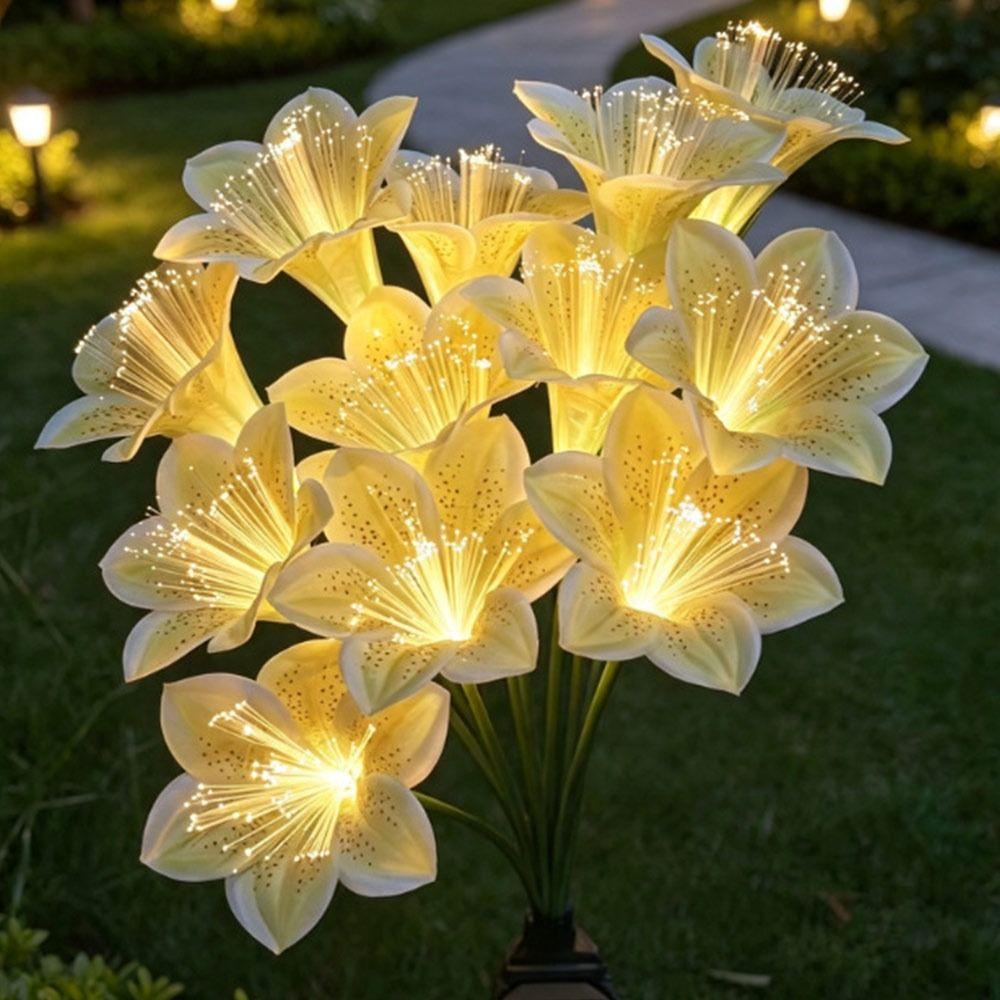 Solar Powered Solar Garden Light LED Simulated LED Solar Lamp Garden Courtyard