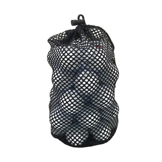 Golf Netztasche Große Kapazität Verschleißfest Schwarz Netztasche Golfbälle Tragehalter