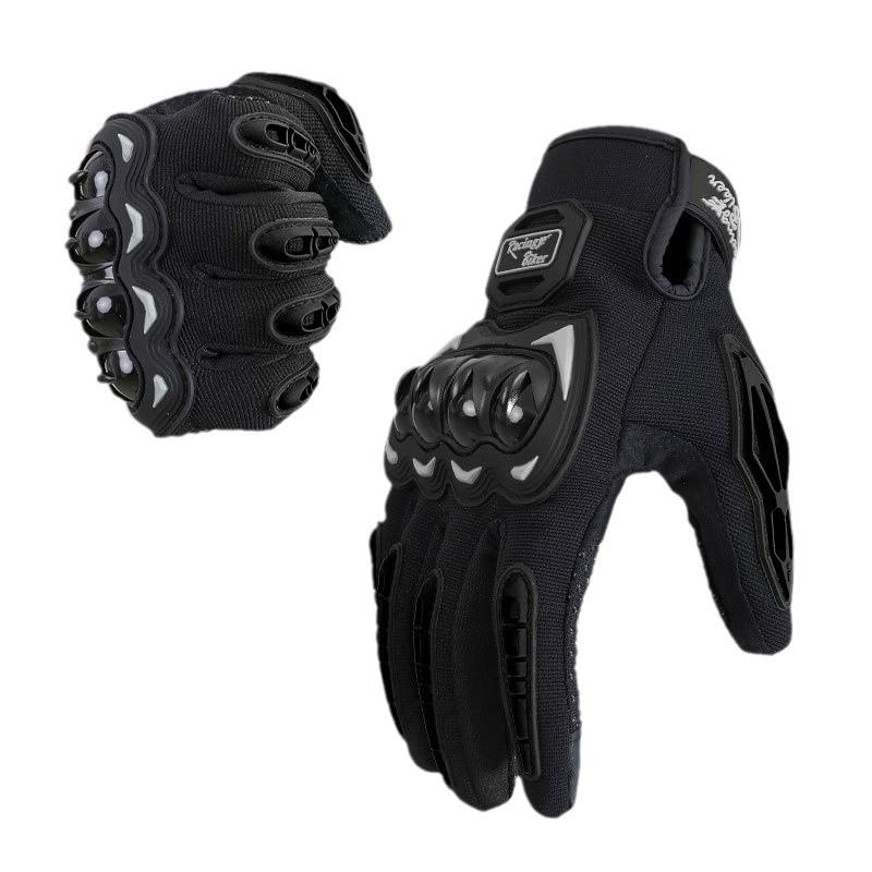Men's Off-road Touchscreen Motorcycle Riding Gloves - Spring/Summer, Protective Anti-fall Hard Shell