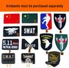 Comrade Reunion Military Fan Round Neck T-shirt - Outdoor Security Short Sleeve, Special Forces Style
