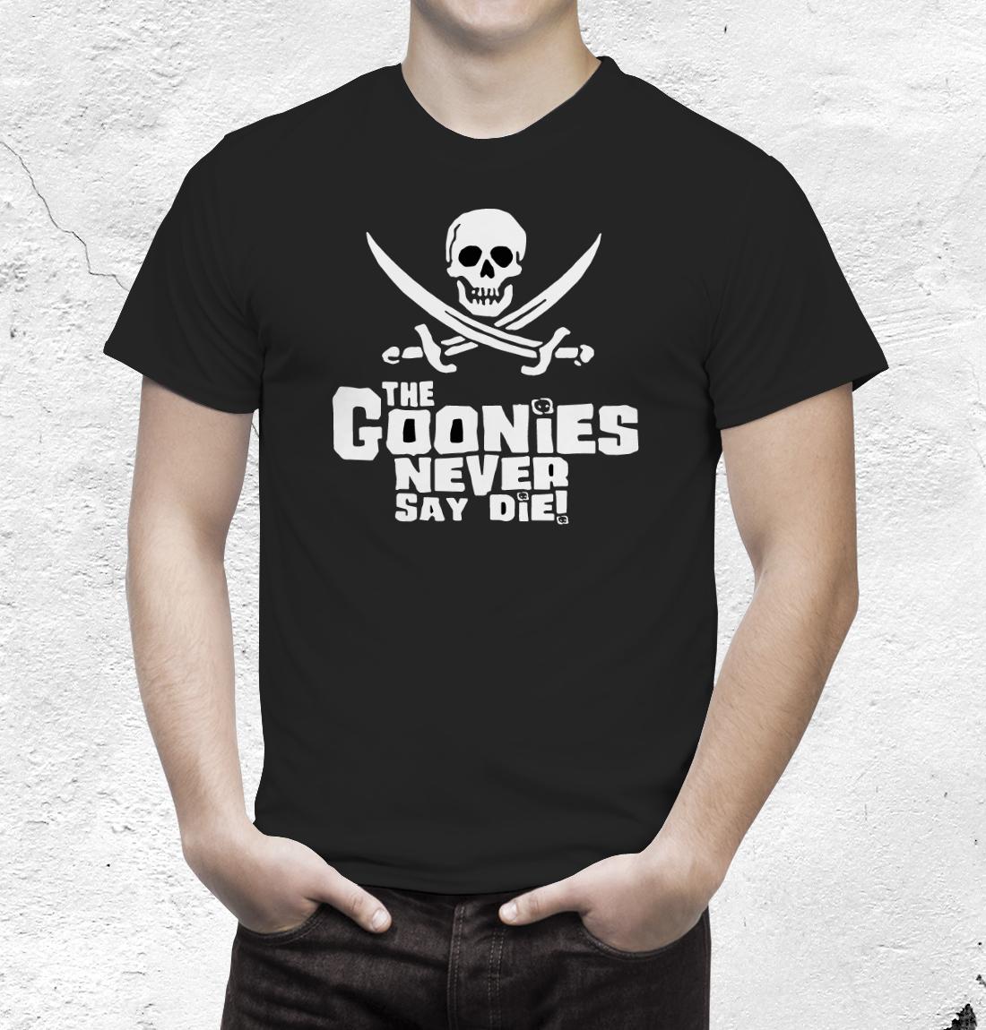 The Goonies tshirt never say die chunk S