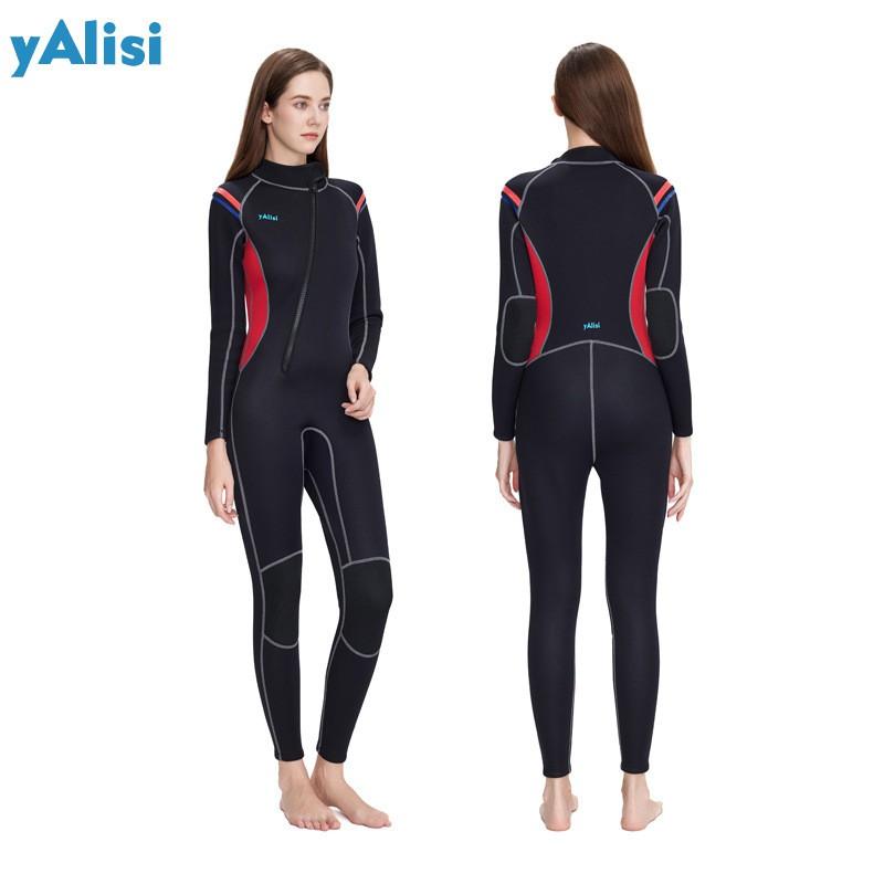3mm Neoprene Full-Body Wetsuit Men Women