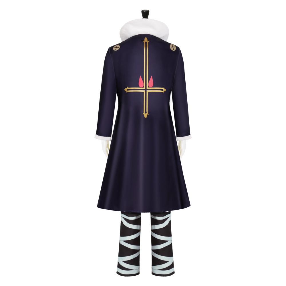 Hunter x Hunter Chrollo Lucilfer Disfraz Cosplay Halloween Set Completo, Traje Abrigo de la Tropa Fantasma de Anime
