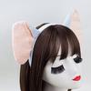 1/3/4 Delar Elefant Kostym Set Elefantöron Hårband Svans Fluga Tutu för Halloween Utklädnad Djur Cosplay Kostym