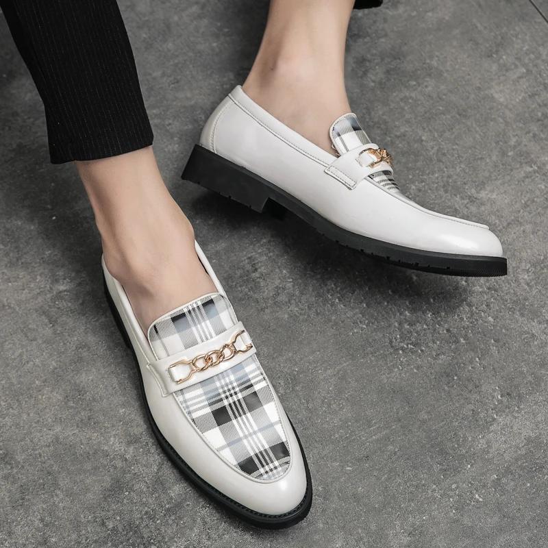Classic Brand Soft Soled Comfortable Commuting Work Shoes Elegant Men's Business Casual Shoes Fashionable New Men's Loafers