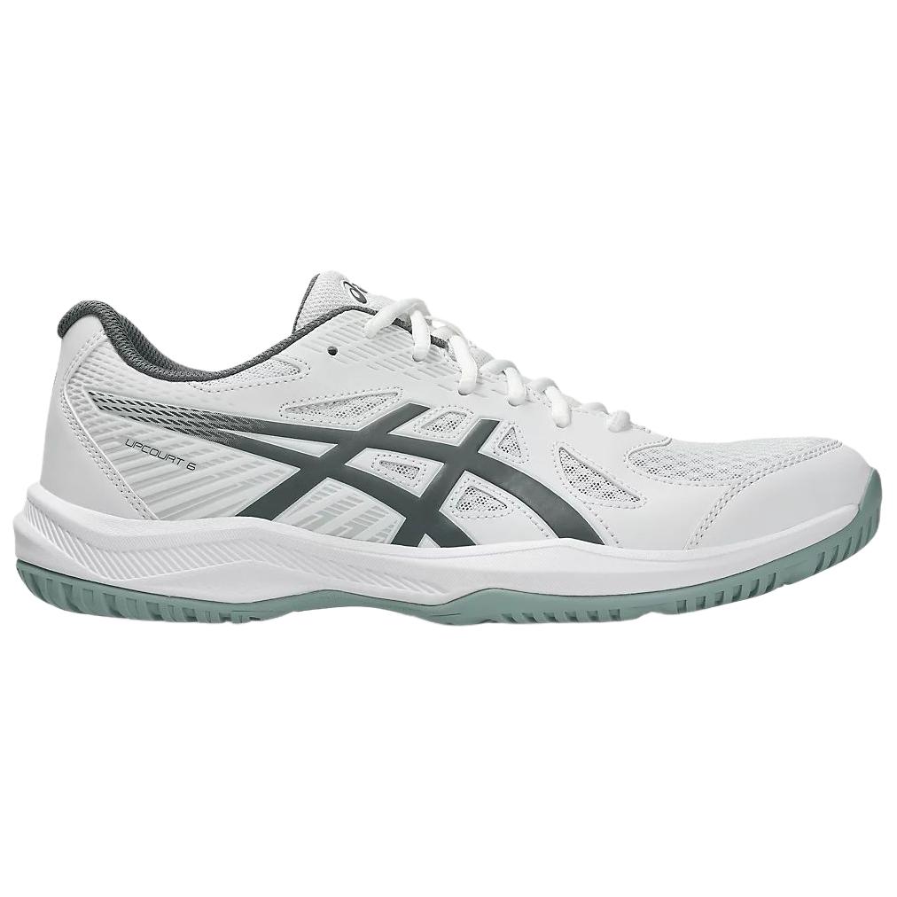 Asics UPCOURT 6 Atmungsaktive Volleyballschuhe Herren Weiß 1071A104-107