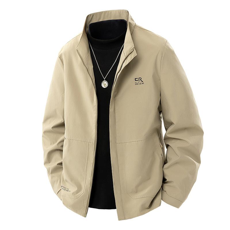 Jacke Jacke, Herren Handsome Casual Stehkragenjacke, Herren Oberbekleidung