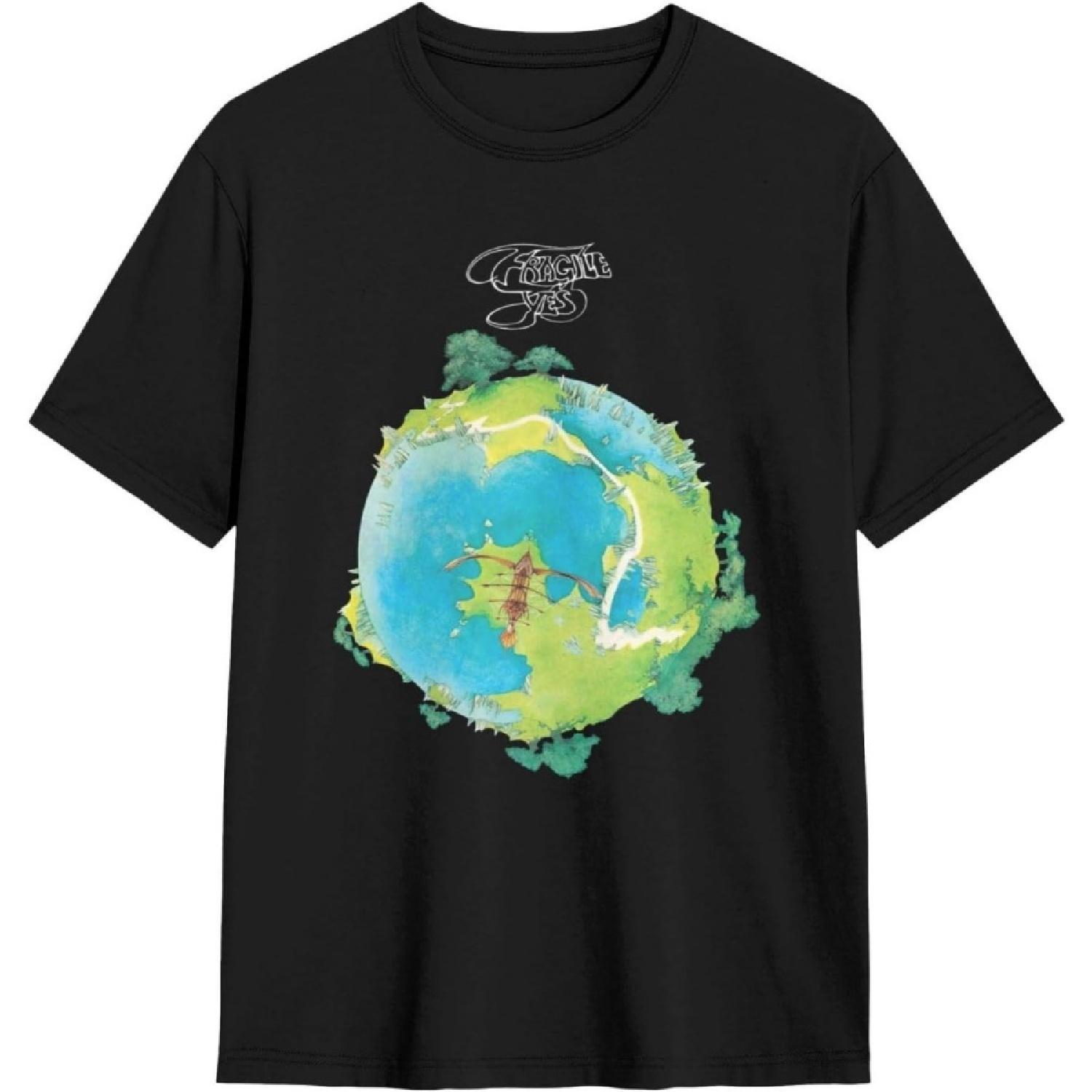 JOISOMI Short Sleeve T-Shirt YES Rock Band Casual Shirts Crew Neck T-Shirt Athletic Shirts(5) XXXXXL разноцветный