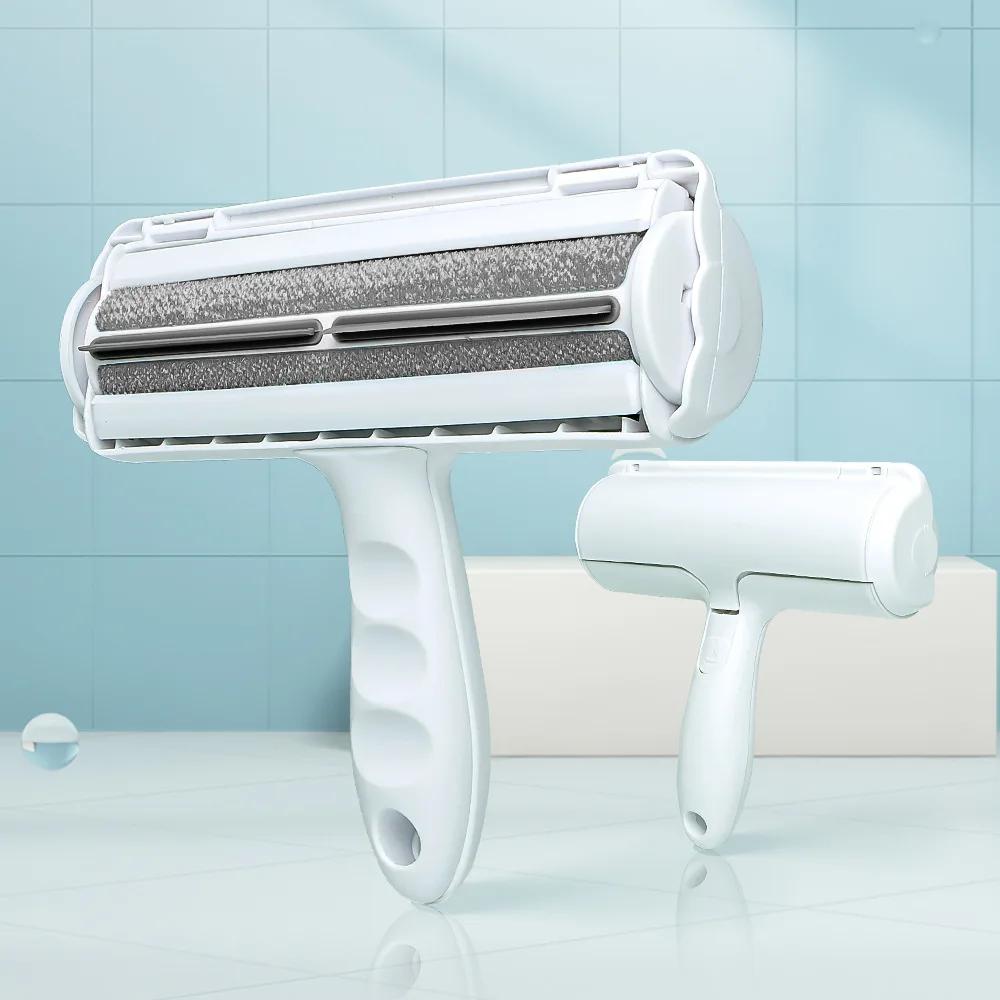 Pet Hair Remover Roller One-Hand Operation Dog & Cat Lint Remover Self Cleaning Hair Eliminator for Home