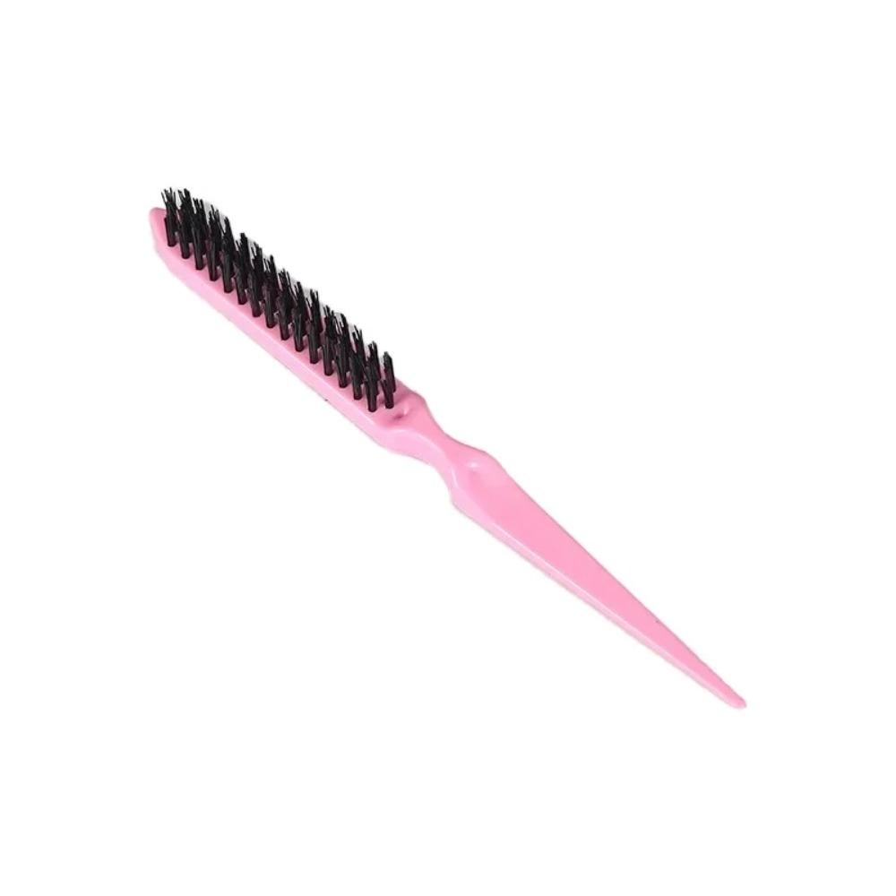 15PCS Professional Slim Line Teasing Hair Brush Backcombing Comb Tool for Salon Styling - 4 Colors Wholesale Stylist Supplies