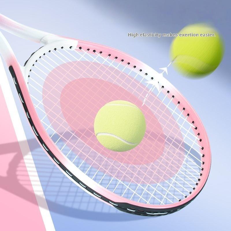 1Pcs 21Inch Lightweight Tennis Racquet Beginner 3-12 Years Tennis Racket For Kids Junior Youth Outdoor Sports Games