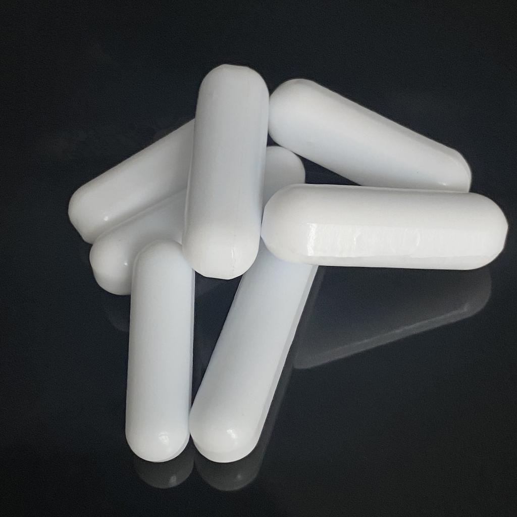 5Pcs Laboratory Magnetic Bar Cylindrical Magnetic Stirrer Rod Stirrer- Mixer Stir Bars Magnetic Stirrer School Laboratory