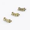 Home Decoration Pocket Hand Toy Brass Crafts Rhino Ornaments Animal Figurines Desktop Ornaments
