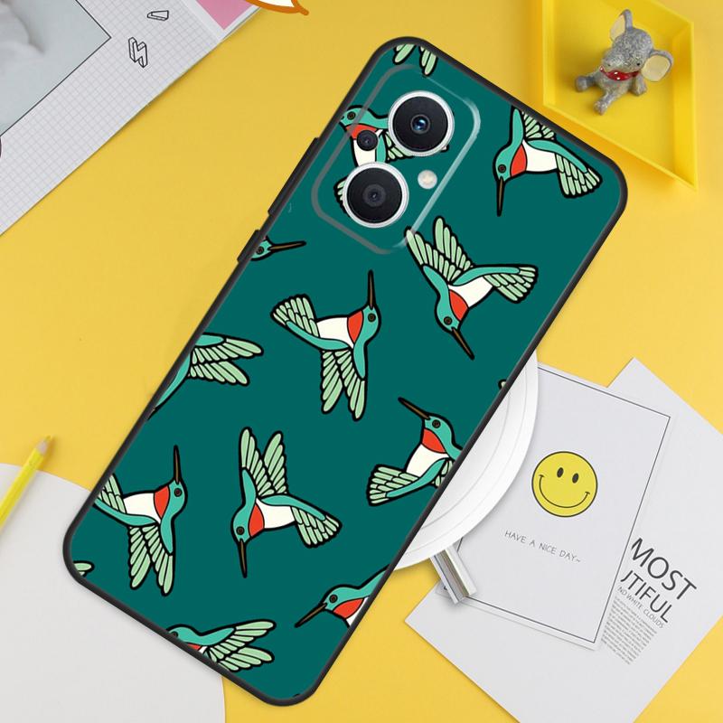 Hummingbird For OPPO Reno 13F 11F 12F 14F 10 11 12 13 14 Pro 8T 7 8 Lite OPPO Find X8 X6 X5 X9 Pro Case