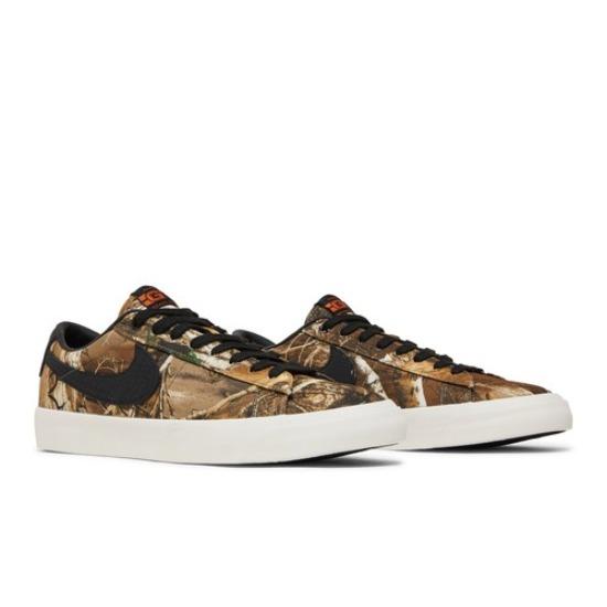 

Nike Blazer Low Pro GT Premium SB Brown Realtree DO9398-001 EU 36.5 чорний