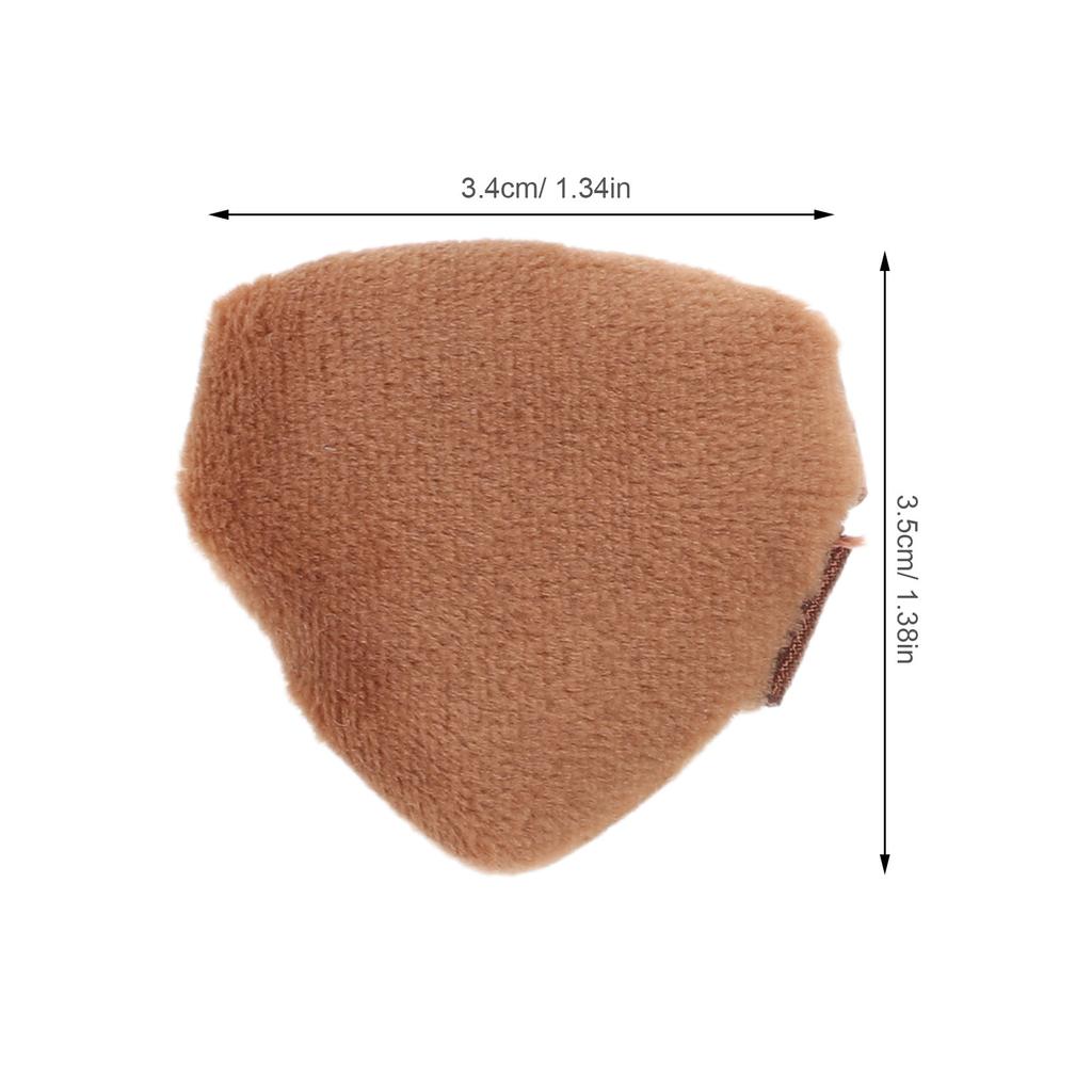 20Pcs Mini Triangle Powder Puff for Face Loose Setting Powder Application Soft Velour Foundation Blending Sponge Travel-Friendly