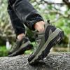 Large Size Anti Slip and Wear-resistant Outdoor Leisure Sports Shoes Hiking Shoes Hiking Shoes Off-road Running Shoes Men's Shoes
