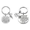 Creative Motivational Keychain Pendant CFor Friend And Sister Stainless Steel With Inspirational Quotes
