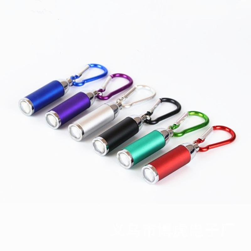 1Pcs Multi-Function Keychain Lamp Led Mini Flashlight Telescopic Strong Light Waterproof Camping Torch For Outdoor Hiking