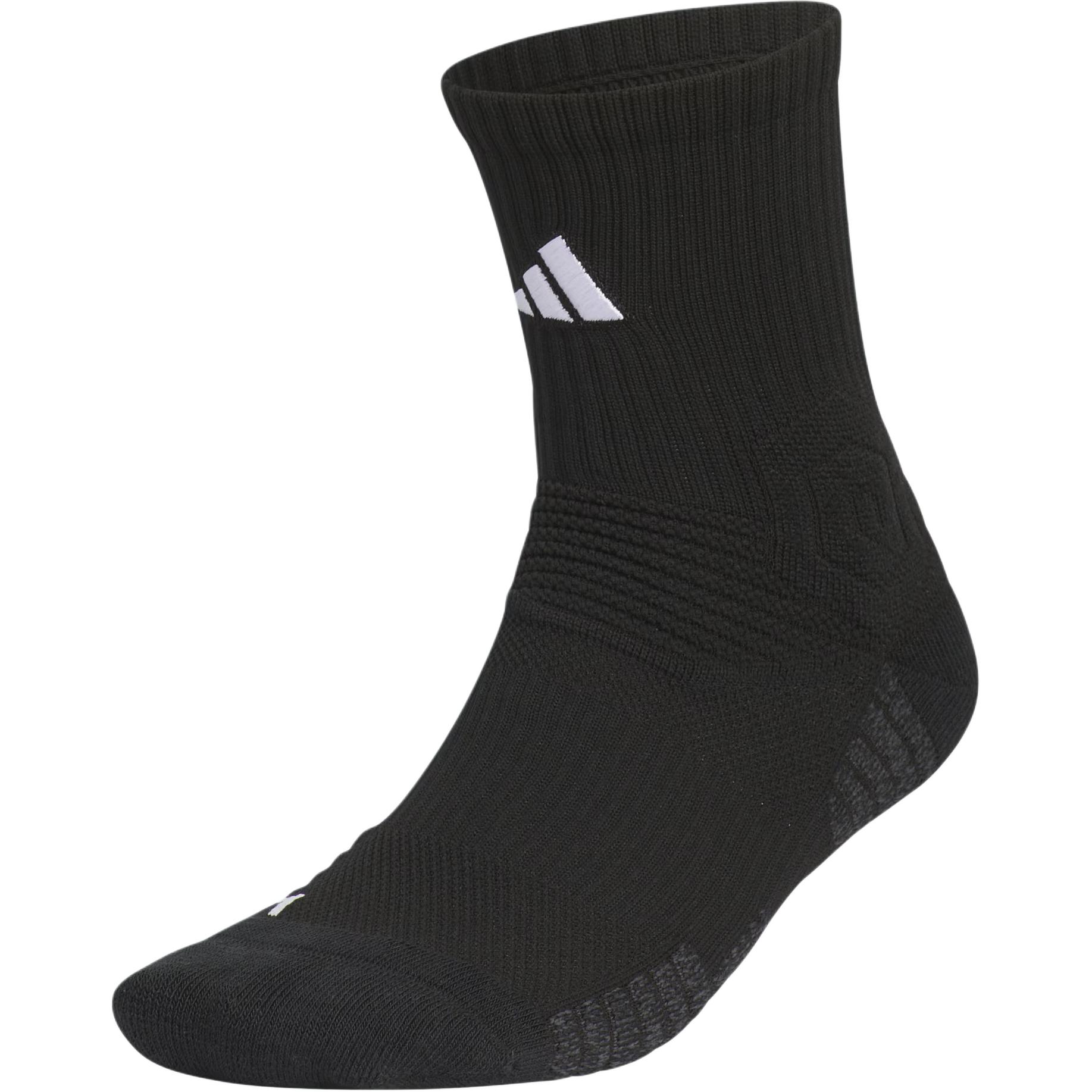 Adidas BASKETBALL CREW SELECT SOCKS Basketball Socks Unisex 1 Pack Black JP0126 XS
