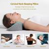 Ergonomic Memory Foam Cervical Pillow Contour Bed Pillow for Side Sleeper Orthopedic Neck Support Sleeping Cushion