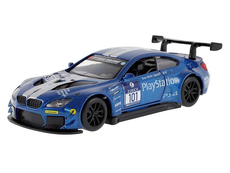 Model 1:44, BMW M6 GT3, niebieski