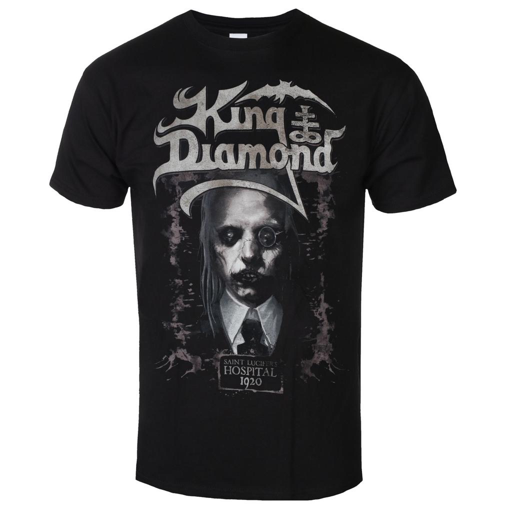 Retro King Diamond Graphic Cotton Tshirt Unisex Summer Short Sleeve Fashion Brand Tee Luxury Casual Vintage Tees