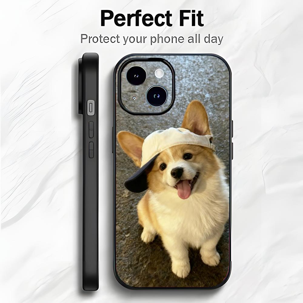 Cute and funny corgi dog Phone Case Phone Case Soft Packaging Lightweight For iPhone17 16 15 14 13ProMax
