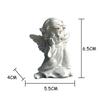 Nordic Style Desktop Decoration Creative Angel Girl Resin Sculpture Desk Dining Table Cabinet Fireplace Decoration Ornaments 1pc