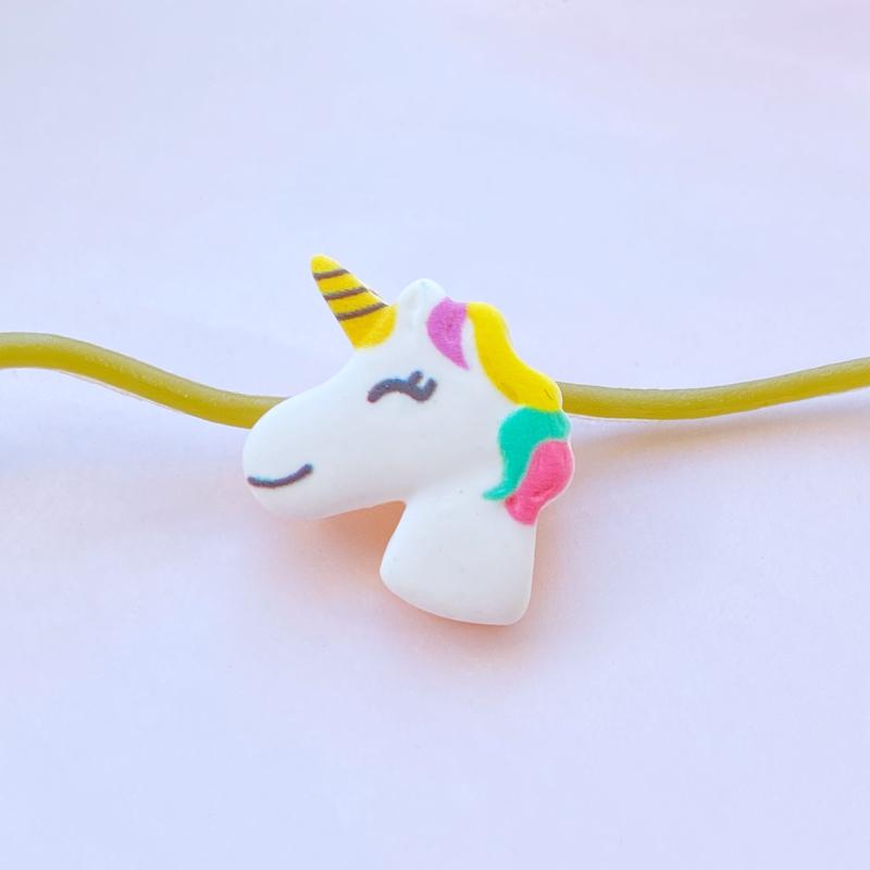 10Pcs New Kawaii Resin Mixed Cartoon Mini Unicorn Series Flat Back Cabochon Crafts Clothing DIY Scrapbooking Accessories