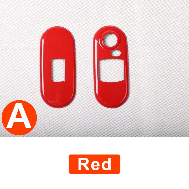 Car Window Lift Button Panel Decorative Sticker For BMW MINI ONE Cooper S F55 F56 F57 Interior Modification Accessories