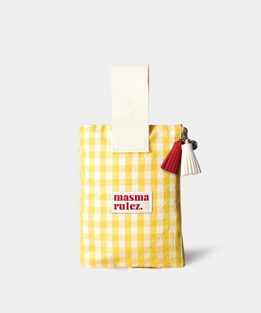 Masmarulez Strap Pouch _ Spring Yellow