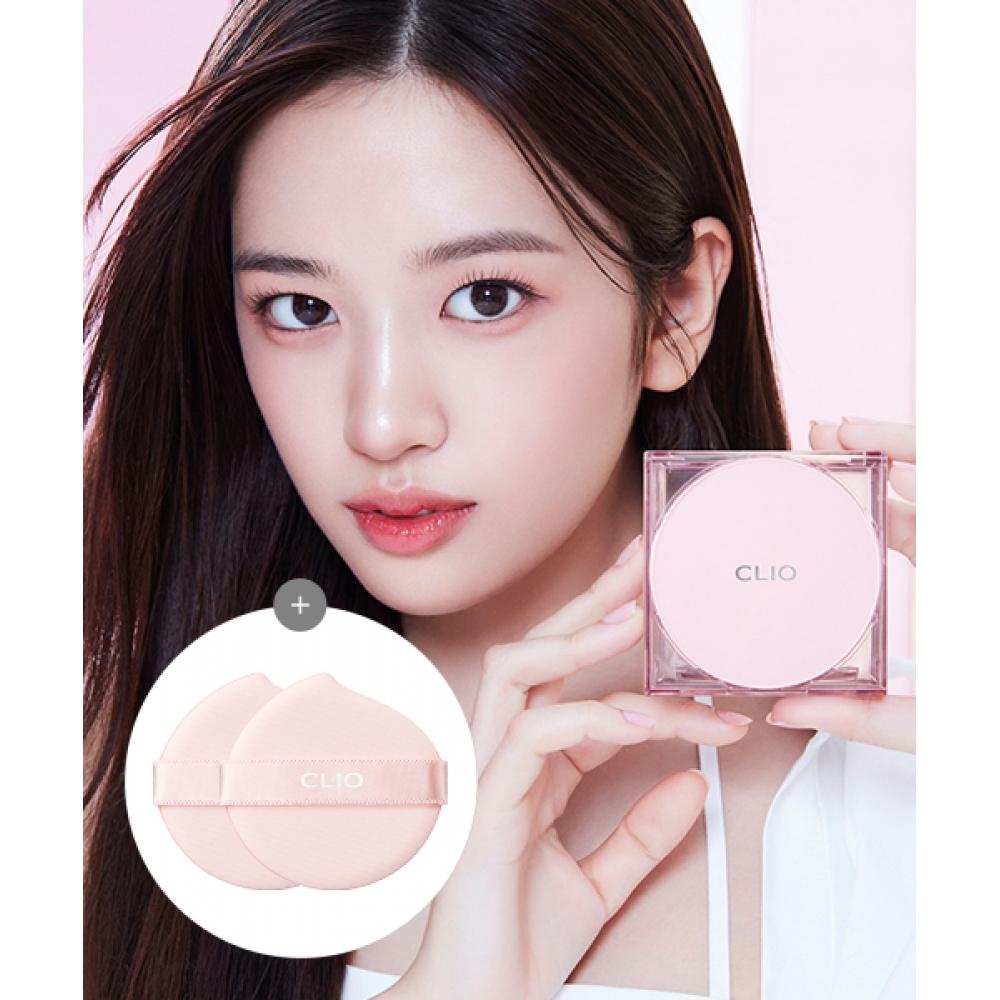 

Clio Kill Cover Mesh Glow Cushion [main+refill] [gift] Puff 2p 4 ginger