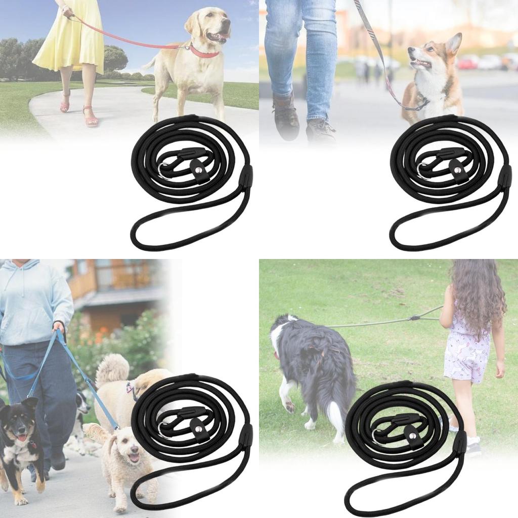 Durable Nylon Pet Leash No Collar Needed Adjustable Length 130cm For Dogs