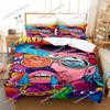 3D Print Popular Bad Bunny Bedding Set Un Verano Sin Ti Duvet Cover Comforter Bed Sets Gifts USA Size Twin Full Queen King