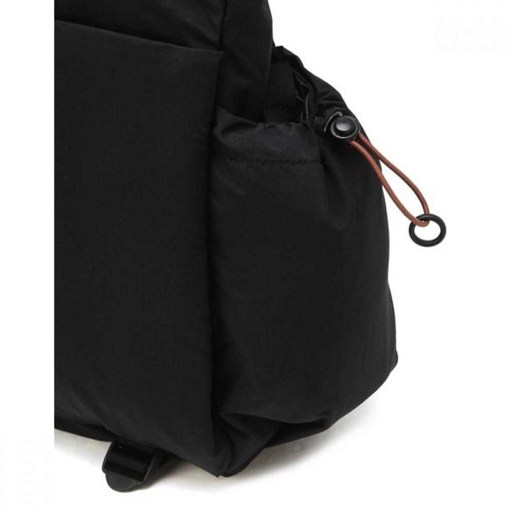Daks Black Solid Nylon Backpack Dbba4fg16bk