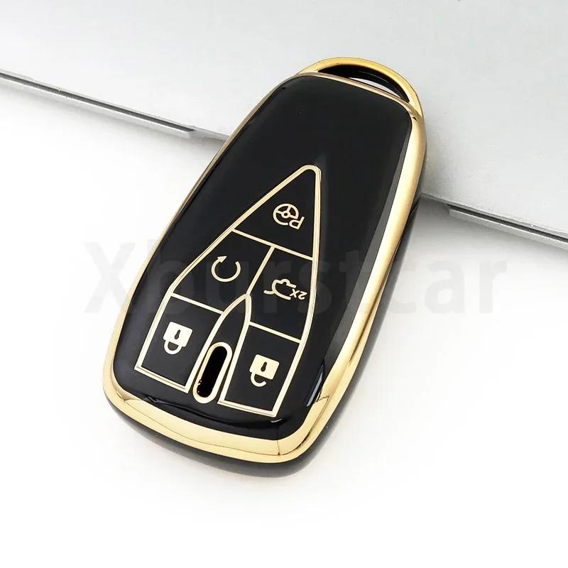3/4/5 Knoppen TPU Auto Sleutelhanger Hoes Automative Behuizing Afstandsbediening Houder Geschikt Voor Changan Cs55 Plus Cs75 Plus Unit Unik Cs35Plus Oshan X7 X5 Auto