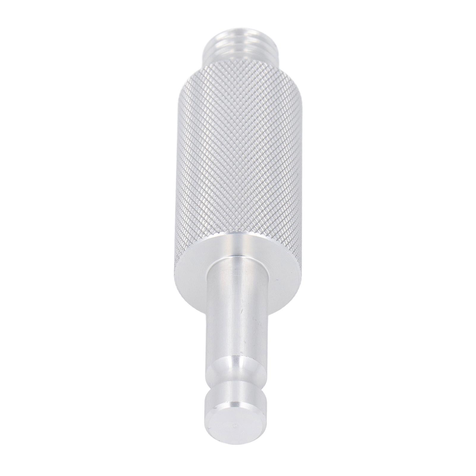 Prism Pole Adapter Extended Aluminum Alloy Snap On Prism to 5/8 X 11 Inch Tribrach Adapter for Surveying Aluminum alloy