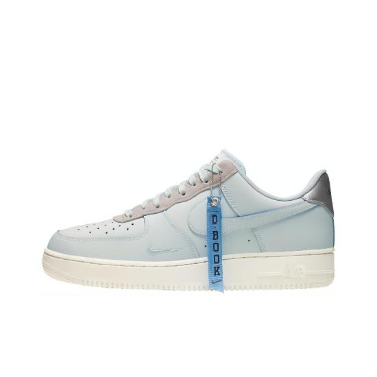 

Nike Devin Booker x Air Force 1 Low GS Moss Point CJ9886-001 EU 38.5 серый/слоновая кость
