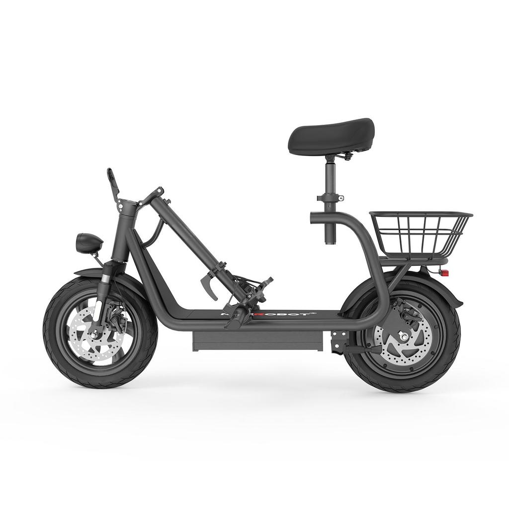 Monopattino Elettrico Nanrobot M5 Pro con Sedile e Cestino, Motore 750W, Batteria 12 pollici 48V 10.4Ah