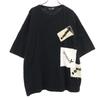 Ground Y Short Sleeve T-shirt 4 Black Youji Yamamoto Men's Used