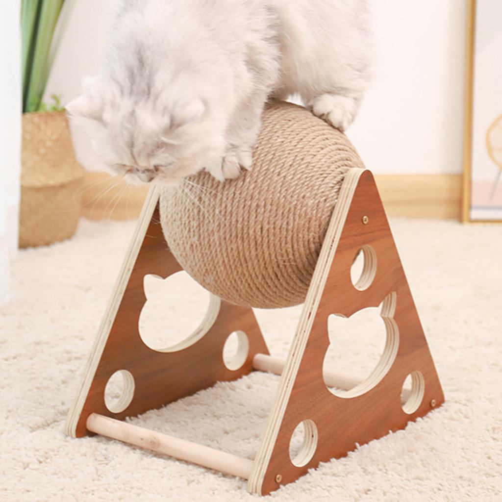 Cat Scratching Board Kitten Corner Sisal Wall Scratcher Board Paper Interactive Fun Exercise Protector 80x80 Non-toxic