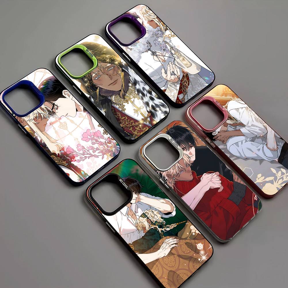 Brothers Without A Tomorrow Bl Anime Phone Case For IPhone 17 16 15 14 11 12 13 Pro Max Plus Pro Colored Silver Cover