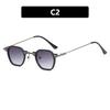 Small Frame Retro Sunglasses Sunglasses Fashion Polygonal Metal Sunglasses